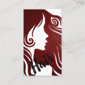 美容師 名刺 (正面)