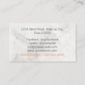 美容師 名刺 (裏面)