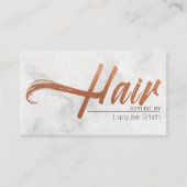 美容師 名刺 (正面)