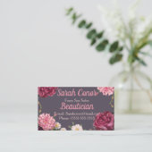 美容師 名刺 (スタンド正面)