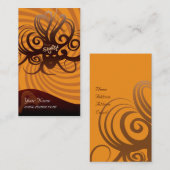 美容師 名刺 (正面/裏面)