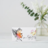 美容師 名刺 (スタンド正面)