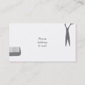 美容師 名刺 (裏面)