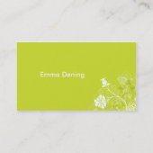 美容師 名刺 (裏面)