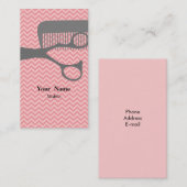 美容師 名刺 (正面/裏面)