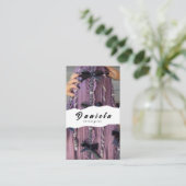 美容師 名刺 (スタンド正面)