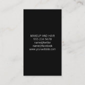 美容師 名刺 (裏面)