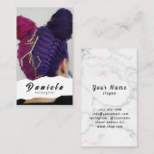 美容師 名刺 (正面/裏面)