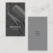 美容師 名刺 (正面/裏面)