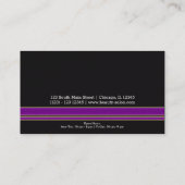 美容師 名刺 (裏面)