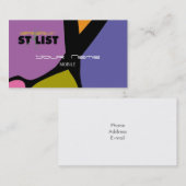 美容師 名刺 (正面/裏面)