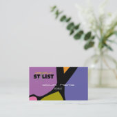 美容師 名刺 (スタンド正面)