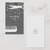 美容師 名刺 (正面/裏面)