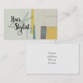 美容師 名刺 (正面/裏面)