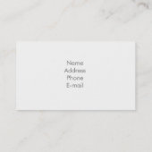 美容師 名刺 (裏面)