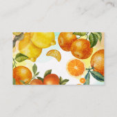 美容師 名刺 (裏面)