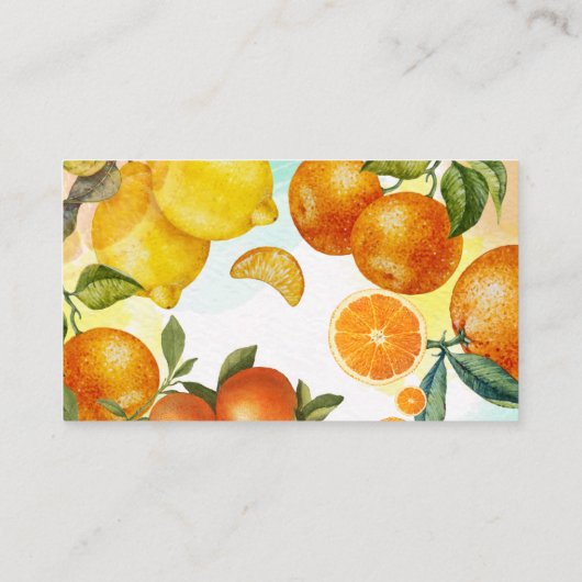 美容師 名刺 (裏面)