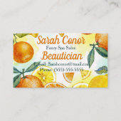 美容師 名刺 (正面)