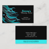 美容師 名刺 (正面/裏面)