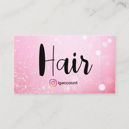 美容師 名刺 (裏面)