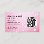 美容師 名刺 (正面)