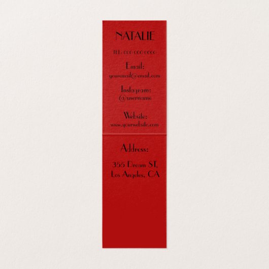 美容師 名刺 (内部フラット)