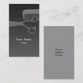 美容師 名刺 (正面/裏面)