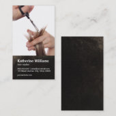 美容師 名刺 (正面/裏面)