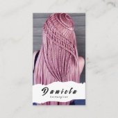 美容師 名刺 (正面)