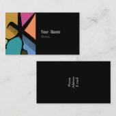 美容師 名刺 (正面/裏面)