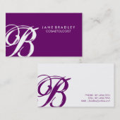 美容師-名刺 名刺 (正面/裏面)