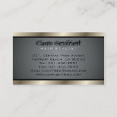 美容師-名刺 名刺 (裏面)