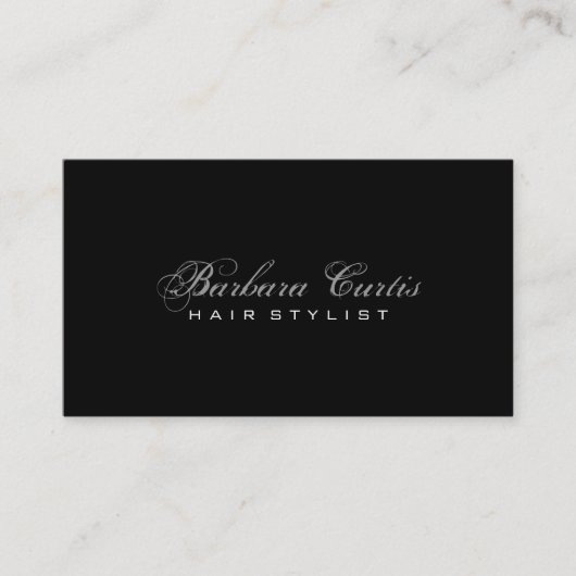 美容師-名刺 名刺 (正面)