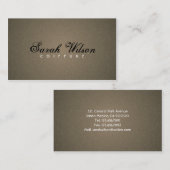 美容師-名刺 名刺 (正面/裏面)