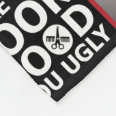 美容師 – 恋がヘアドレッサーカット フリースブランケット (角)