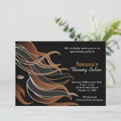 美容師 招待状 (スタンド正面)