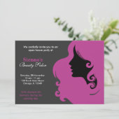 美容師（梅） 招待状 (スタンド正面)