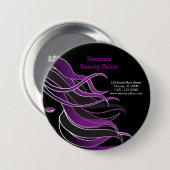 美容師 缶バッジ (正面&裏面)