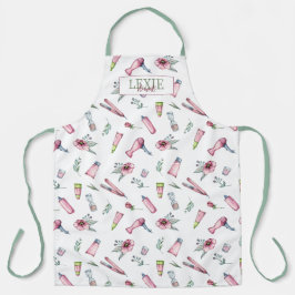 美容師、美容師美しいサロンカスタム エプロン