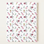 美容師、美容師美しいサロンカスタム プランナー手帳 (裏面)