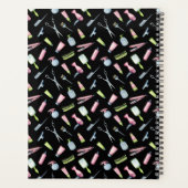 美容師、美容師美しいサロンカスタム プランナー手帳 (裏面)