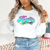 美容師、美容院、バーシティスタイル スウェットシャツ