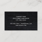 美容師 | 金ゴールド 名刺 (裏面)