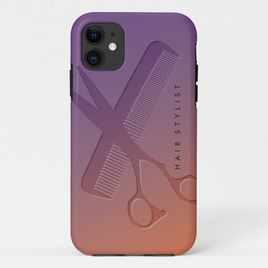 美容師 Case-Mate iPhoneケース (裏面)
