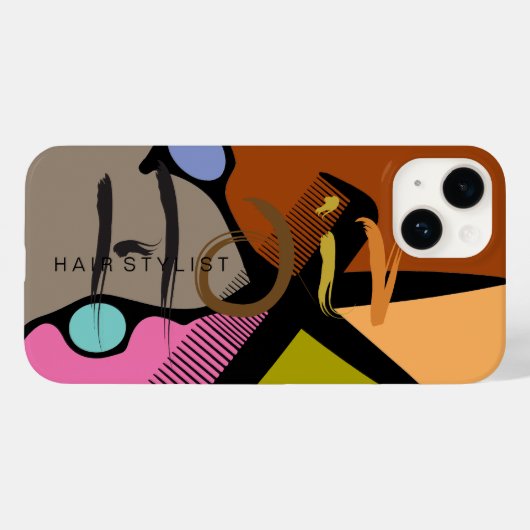 美容師 Case-Mate iPhoneケース (裏面 (横))