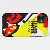 美容師 Case-Mate iPhoneケース (裏面(横))