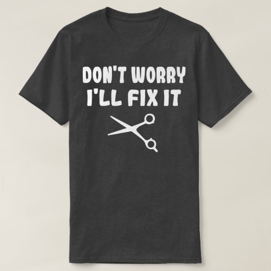 美容師 Tシャツ (デザイン正面)
