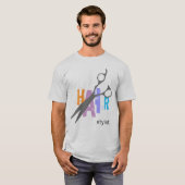 美容師 Tシャツ (正面フル)