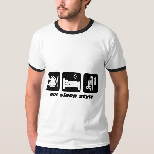 美容師 Tシャツ (正面)