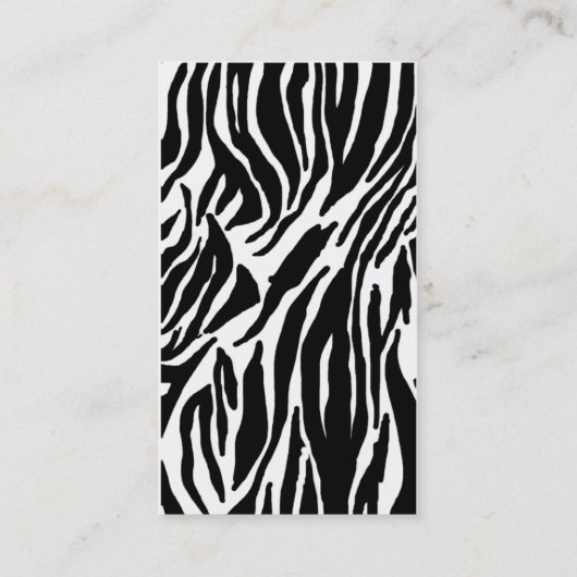 「美容師Diva」名刺 名刺 (裏面)